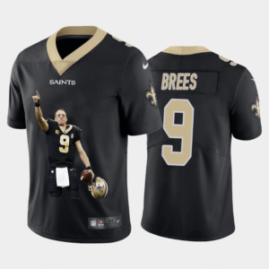 New Orleans Saints #9 Drew Brees Nike Player Signature Moves Vapor Limited NFL Jersey Black
