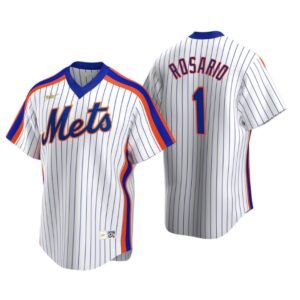 New York Mets Amed Rosario White Cooperstown Collection Home Jersey