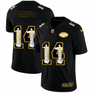 New York New York Jets #14 Sam Darnold Nike Carbon Black Vapor Cristo Redentor Limited NFL Jersey