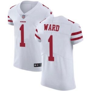 Nike 49ers #1 Jimmie Ward White Stitched NFL Vapor Untouchable Elite Jersey