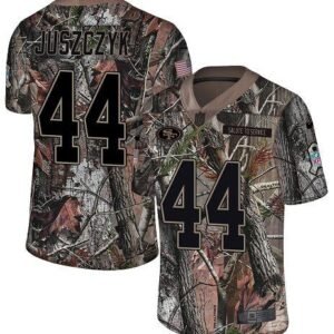 Nike 49ers #44 Kyle Juszczyk Camo Stitched NFL Limited Rush Realtree Jersey