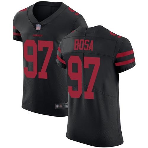 Nike 49ers #97 Nick Bosa Black Alternate Stitched NFL Vapor Untouchable Elite Jersey