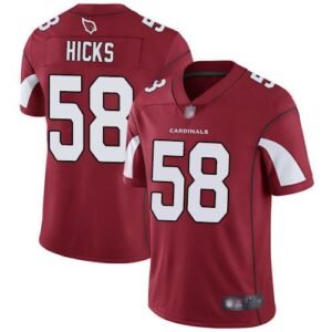 Nike Arizona Cardinals #58 Jordan Hicks Red Team Color Stitched NFL Vapor Untouchable Limited Jersey