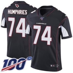 Nike Arizona Cardinals #74 D.J. Humphries Black Alternate Stitched NFL 100th Season Vapor Limited Jersey