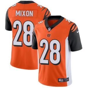 Nike Bengals #28 Joe Mixon Orange Alternate Stitched NFL Vapor Untouchable Limited Jersey