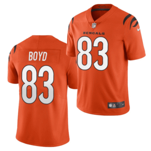 Nike Bengals #83 Tyler Boyd Orange Nike Alternate Vapor Limited Jersey