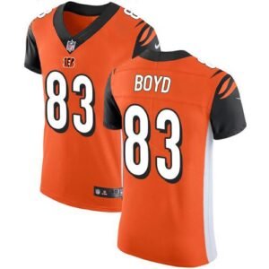 Nike Bengals #83 Tyler Boyd Orange Alternate Stitched NFL Vapor Untouchable Elite Jersey
