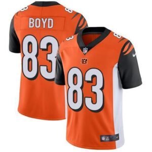 Nike Bengals #83 Tyler Boyd Orange Alternate Stitched NFL Vapor Untouchable Limited Jersey