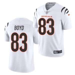 Nike Bengals #83 Tyler Boyd White Nike Vapor Limited Jersey