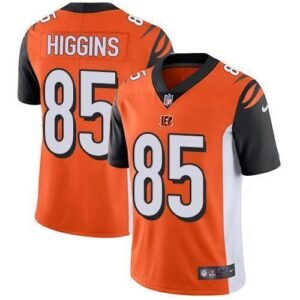 Nike Bengals #85 Tee Higgins Orange Alternate Stitched NFL Vapor Untouchable Limited Jersey