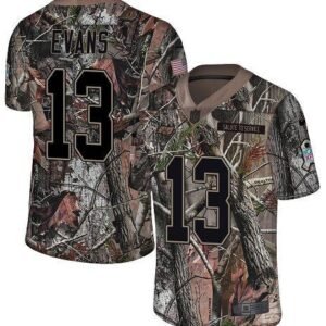 Nike Buccaneers #13 Mike Evans Camo Stitched NFL Limited Rush Realtree Jersey