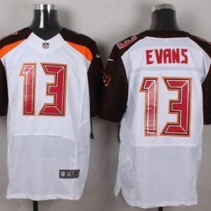 Nike Buccaneers #13 Mike Evans White Stitched NFL New Elite Jersey