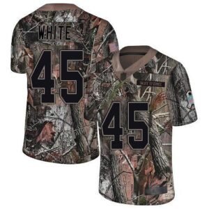 Nike Buccaneers #45 Devin White Camo Stitched NFL Limited Rush Realtree Jersey