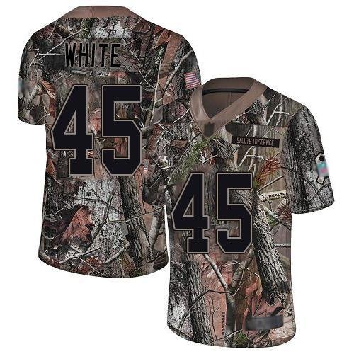 Nike Buccaneers #45 Devin White Camo Stitched NFL Limited Rush Realtree Jersey