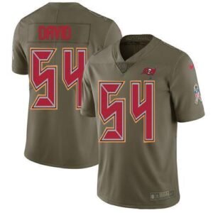 Nike Buccaneers #54 Lavonte David Olive Stitched NFL Limited 2017 Salute To Service Jersey