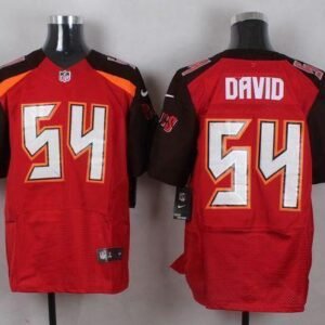 Nike Buccaneers #54 Lavonte David Red Team Color Stitched NFL New Elite Jersey