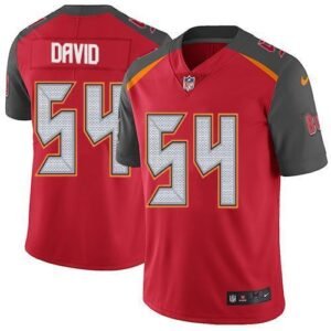 Nike Buccaneers #54 Lavonte David Red Team Color Stitched NFL Vapor Untouchable Limited Jersey