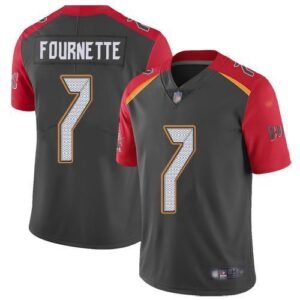 Nike Buccaneers #7 Leonard Fournette Gray Stitched NFL Limited Inverted Legend Jersey