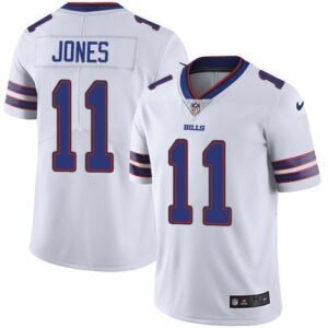 Buffalo Bills #11 Zay Jones White Stitched NFL Vapor Untouchable Limited Jersey