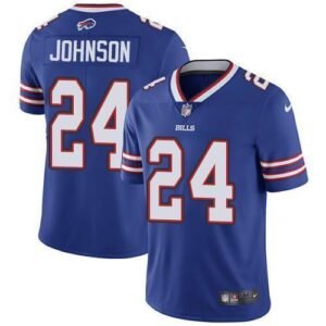 Buffalo Bills #24 Taron Johnson Royal Blue Team Color Stitched NFL Vapor Untouchable Limited Jersey