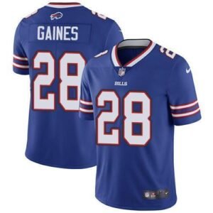 Buffalo Bills #28 E.J. Gaines Royal Blue Team Color Stitched NFL Vapor Untouchable Limited Jersey