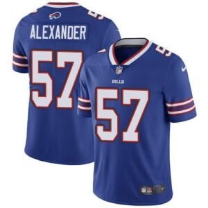 Buffalo Bills #57 Lorenzo Alexander Royal Blue Team Color Stitched NFL Vapor Untouchable Limited Jersey