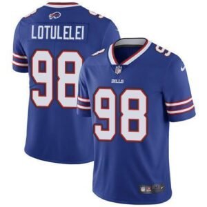 Buffalo Bills #98 Star Lotulelei Royal Blue Team Color Stitched NFL Vapor Untouchable Limited Jersey