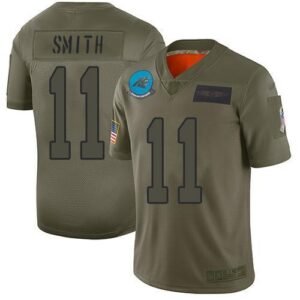 Nike Carolina Panthers #11 Torrey Smith Camo Stitched NFL Limited 2019 Salute To Service Jersey