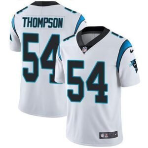 Nike Carolina Panthers #54 Shaq Thompson White Stitched NFL Vapor Untouchable Limited Jersey