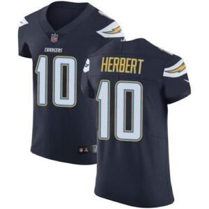 Nike Chargers #10 Justin Herbert Navy Blue Team Color Stitched NFL Vapor Untouchable Elite Jersey