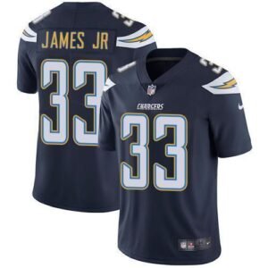 Nike Chargers #33 Derwin James Jr Navy Blue Team Color Stitched NFL Vapor Untouchable Limited Jersey