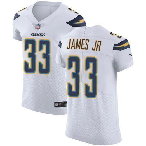 Nike Chargers #33 Derwin James Jr White Stitched NFL Vapor Untouchable Elite Jersey