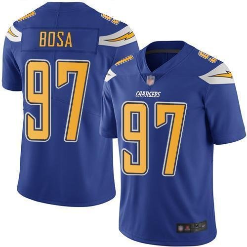 Nike Chargers #97 Joey Bosa Electric Blue Stitched NFL Limited Rush Jersey