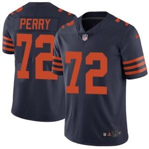 Nike Chicago Bears #72 William Perry Navy Blue Alternate Stitched NFL Vapor Untouchable Limited Jersey