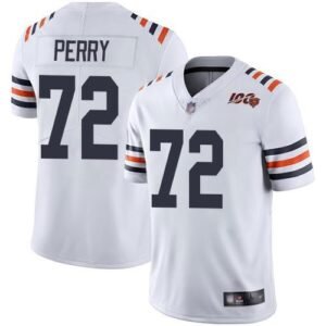 Nike Chicago Bears #72 William Perry White Alternate Stitched NFL Vapor Untouchable Limited 100th Season Jersey