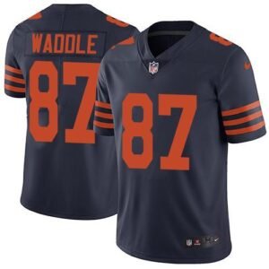 Nike Chicago Bears #87 Tom Waddle Navy Blue Alternate Stitched NFL Vapor Untouchable Limited Jersey