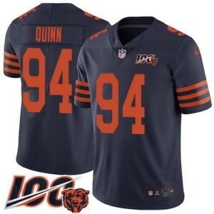 Nike Chicago Bears #94 Robert Quinn Navy Blue Alternate Stitched NFL 100th Season Vapor Untouchable Limited Jersey