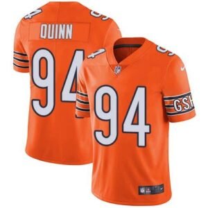 Nike Chicago Bears #94 Robert Quinn Orange Stitched NFL Limited Rush Jersey