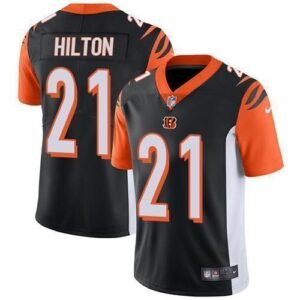 Nike Cincinnati Bengals #21 Mike Hilton Black Team Color Stitched NFL Vapor Untouchable Limited Jersey