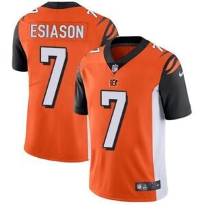 Nike Cincinnati Bengals #7 Boomer Esiason Orange Alternate Stitched NFL Vapor Untouchable Limited Jersey