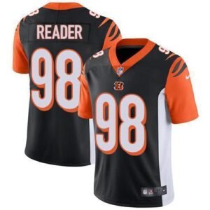 Nike Cincinnati Bengals #98 D.J. Reader Black Team Color Stitched NFL Vapor Untouchable Limited Jersey