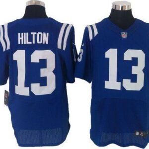 Nike Colts #13 T.Y. Hilton Royal Blue Team Color Stitched NFL Elite Jersey