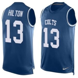 Nike Colts #13 T.Y. Hilton Royal Blue Team Color Stitched NFL Limited Tank Top Jersey