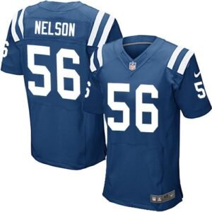 Nike Colts #56 Quenton Nelson Royal Blue Team Color Stitched NFL Elite Jersey