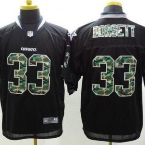 Nike Cowboys #33 Tony Dorsett Black Stitched NFL Elite Camo Fashion Jersey