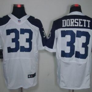 Nike Cowboys #33 Tony Dorsett White Thanksgiving Throwback Stitched NFL Elite Jersey