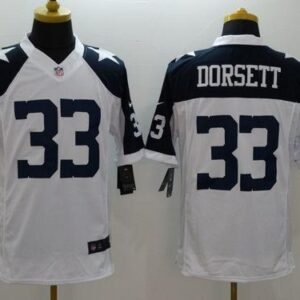 Nike Cowboys #33 Tony Dorsett White Thanksgiving Throwback Stitched NFL Limited Jersey