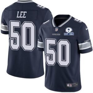 Nike Dallas Cowboys #50 Sean Lee Navy Blue Team Color Stitched With Established In 1960 Patch NFL Vapor Untouchable Limited Jersey