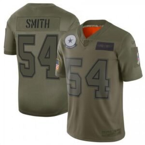 Nike Dallas Cowboys #54 Jaylon Smith Camo Stitched NFL Limited 2019 Salute To Service Jersey