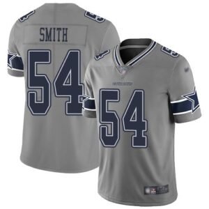 Nike Dallas Cowboys #54 Jaylon Smith Gray Stitched NFL Limited Inverted Legend Jersey